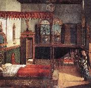 CARPACCIO, Vittore, The Dream of St Ursula  dfg